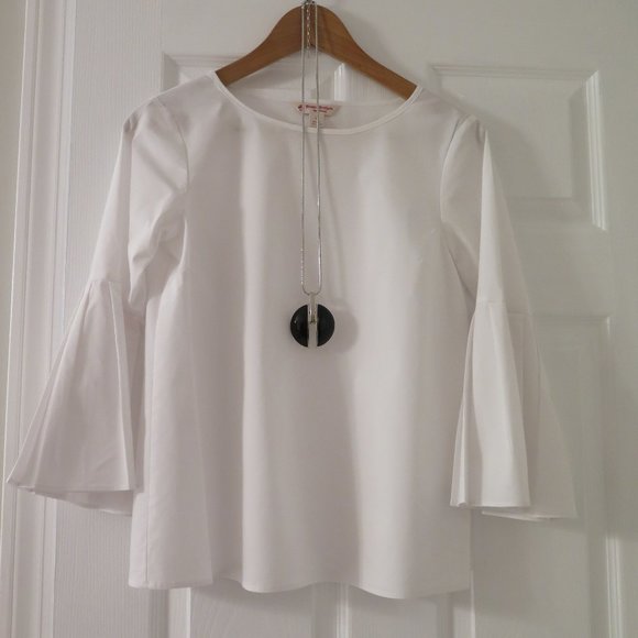 SIMONS - Long black & silver pendant necklace - Picture 3 of 4